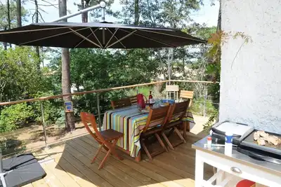 Image de Belle villa familiale à l'ombre des pins. 4 vélos. Classée Meublé de Tourisme 3*