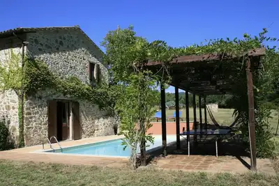 Image de Isolé, moulin restauré avec piscine privée dans l'Ombrie Campagne
