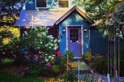 Image de Escapade privée à Green Mountain avec étang à Ripton *