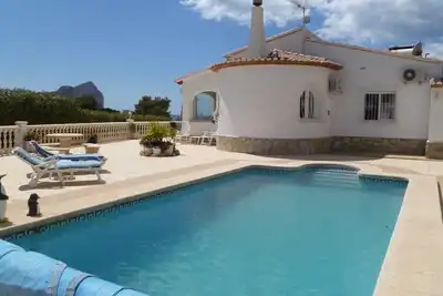 Image de Maison de vacances pour 4-6 personnes avec piscine privée près de la plage