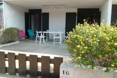 Image de appartement Saint-Hilaire de Riez en rez de jardin avec grande terrasse