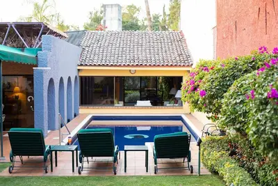 Image de Vie intérieure / extérieure dans le magnifique quartier de Cuernavaca