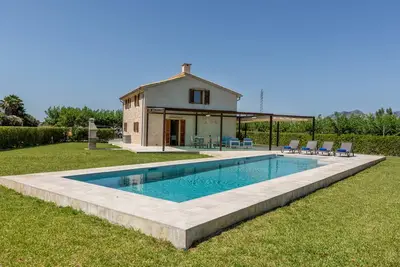 Image de Maison de campagne près de Pollença, WiFi, piscine 12x4 m, barbecue, près plage