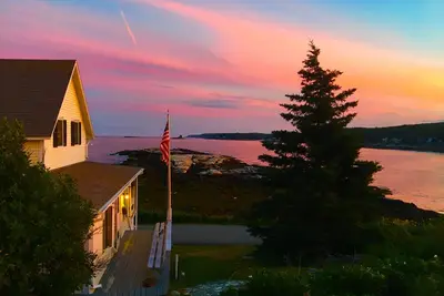 Image de Magnifique chalet en bord de mer avec cuisine du chef près de New Harbor Maine