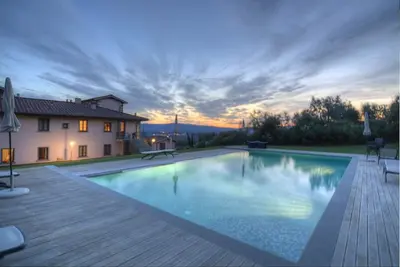 Image de Villa Casaforte entre Florence et Arezzo - WiFi - Piscine et Spa. Villa de luxe