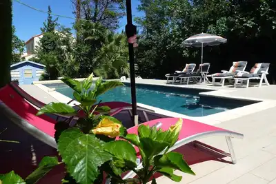 Image de Chambres d'hôtes (B§B) Les Volets Bleus proche de Perpignan pour 2 à 4 personnes