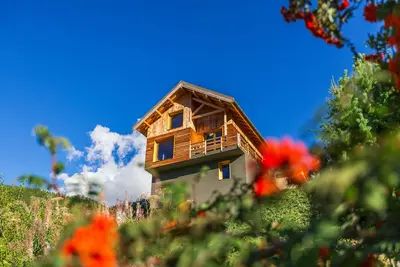 Image de Chalet ensoleillé, vue panoramique à Vars Sainte Catherine