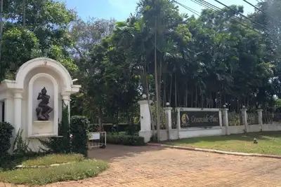 Image de Villa de plage idyllique C7 à travers le jardin tropical à la \"plage privée\"