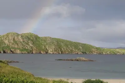 Image de Maison de vacances en bord de mer Ă Valtos, Uig avec une vue imprenable.