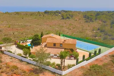 Image de AOÛT Offre! , Magnifique Villa Dans Un Parc Naturel Vue Ibiza, Confort Et Luxe