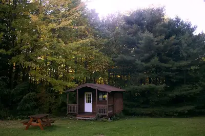 Image de Cabine familiale - 4 personnes, randonnée pédestre, Vtt, belle et privée