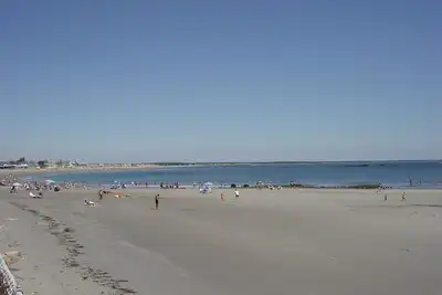 Image de Sur la plage, sur le marais salé, vous obtenez le meilleur des deux mondes