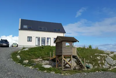 Image de un hébergement indépendant tranquille dans les Hébrides extérieures