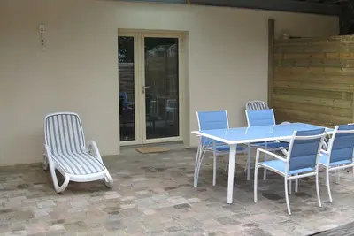 Image de Appartement de 60m2, terrasse, jardin au rdc d'une longère rénovée, internet