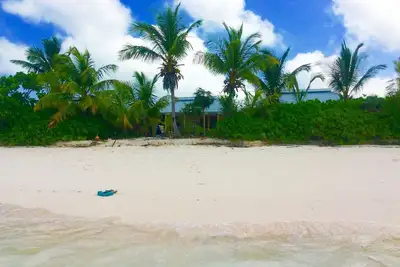 Une maison sur la plage pour les deux de vous ainsi que vos enfants et votre animal