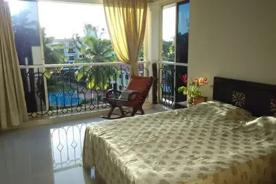Image de Premium 1 Bhk À L'Appartement Sun N Sand À Candolim, Nord Goa