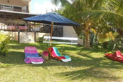 Image de Villa Catovert pieds dans l'eau \n(Au Nord Est de l'île Maurice)