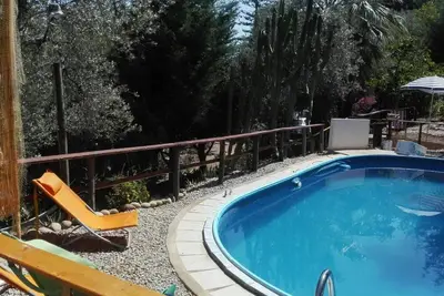 Oasis fraîche et anti-stress entre Cefalù et C. d'Orlando, mer et piscine