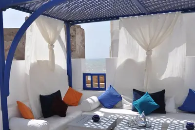 Image de Riad le Consulat, situation exceptionnelle Skala, terrasse vue mer, , confort, charme