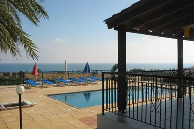 Image de Bungalow 3 chambres, Coral Bay, vue sur la mer, piscine privée