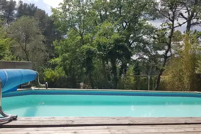 Image de Villa familiale climatisée 130m2 avec piscine privée à Opio en Provence