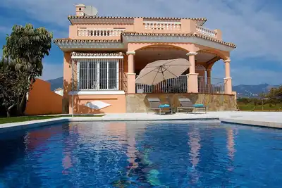 Villa de Charme Rosmarin Dans Mijas Golf avec piscine privée, Terr. et vues panoramiques