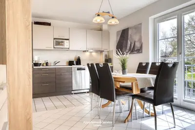 Image de Appartement 4 maison Neustein avec une très belle vue sur la mer Baltique et le fjord de Kiel