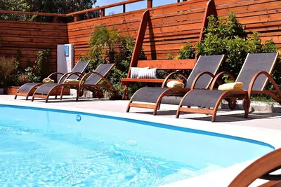 Image de Terrasse de Despina nr Lindos - 9 personnes - Piscine privée - Jacuzzi extérieur - Sauna
