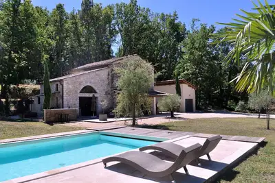 Image de Maison de charme en pierre, 4 chambres, piscine privée sans vis-à-vis
