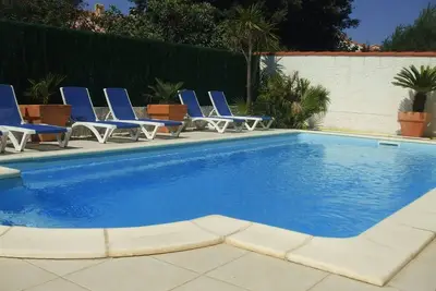 Image de Villa, Piscine chauffée, climatisées, plages, terrasses, Wifi,