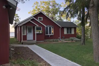 Image de 100 pieds au bord du lac Bear, près de Crystal Mountain et Arcadia Bluffs