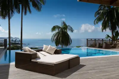 Image de Villas Palm Royal - Luxury Villa Reine Avec Piscine PRIVÉE Vue Mer