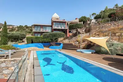 Image de Villa Meraki, piscine privée, grand jardin, à 10 min. en voiture de la plage