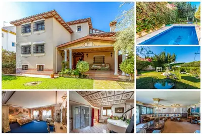 Villa with private pool, near to the beach, A/C, Wifi Bbq