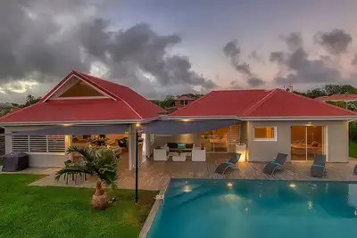 Image de Villa Haut Gamme Bleu Caraibes Saint Francois