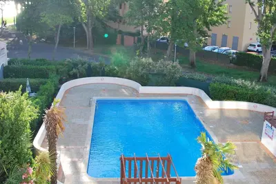 Image de A 100m plage Richelieu, 2 chambres, 4 pers, parking privé, piscine, ascenseur