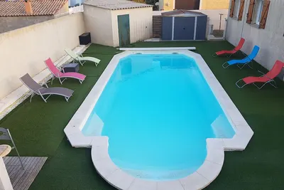 Image de location villa dans un petit village paisible proche de la mer