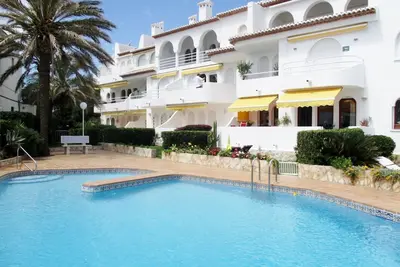 Image de 1 minute pour les plages de Javea, appartement de 2 chambres avec vue sur la mer.