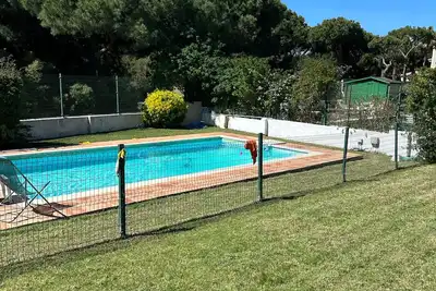 Image de Villa luxueuse 5 chambres, piscine privé, à 850m de la plage, en bordure de golf