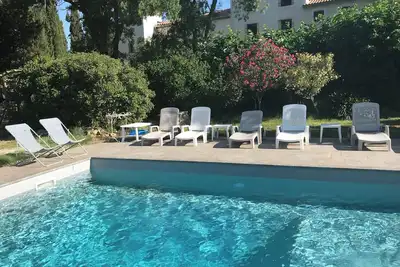 Image de Maison de caractère avec piscine au calme près de Carcassonne wifi haut débit