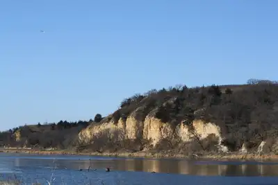 Image de Survole le lac Lewis & Clark / le bassin du fleuve Missouri - 3 heures au nord-ouest d'Omaha