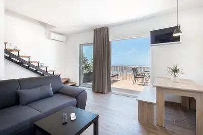 Image de Appartements de luxe avec vue sur la mer pour 5 personnes