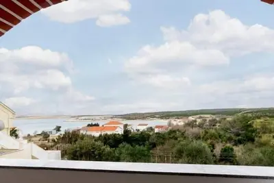 Image de Appartement dans Novalja avec vue mer, terrasse, Climatisation, Wifi (3565-10)