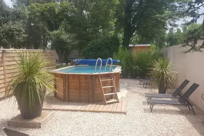 Image de Gite Le Pila appartement pour 4 personnes climatisé situé dans un parc arboré
