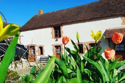 Image de Superbe longère 6 personnes avec piscine proche Beauval, chateaux de la Loire
