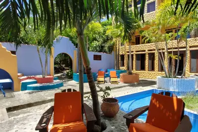 Image de A Rustic Spanish, Adobe Style, Poolside Three Bedroom Villa