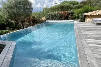 Image de Maison de luxe en pierre à 1, 5 km de Santa Giulia et Palombaggia piscine privée