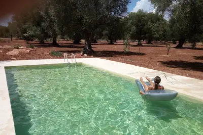 Image de « Monte trulli mère » avec piscine privée