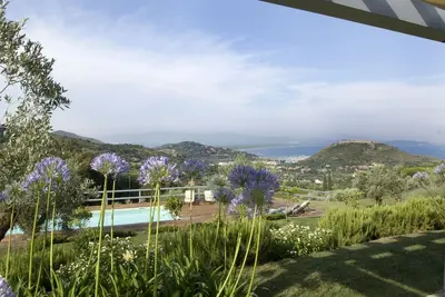 Image de Villa Pimpinnacolo, Porto Ercole, Monte Argentario, Toscane, avec piscine et vue