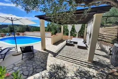 Image de Appartement dans Kampor avec Balcon, Climatisation, Wifi (4235-2)